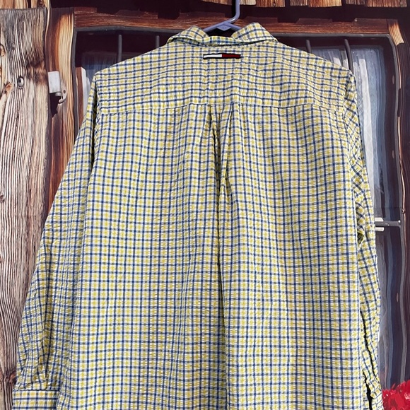 Tommy Hilfiger Button Down Plaid Shirt - Picture 5 of 6